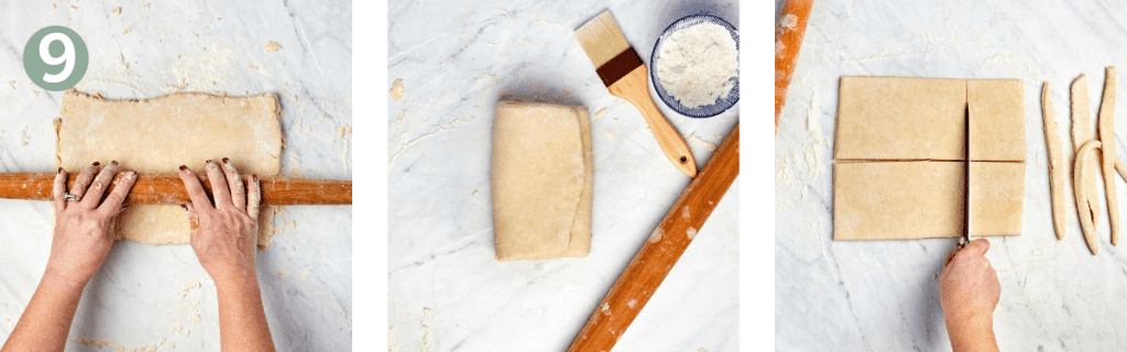 Step 9 for making Rough Puff Pastry