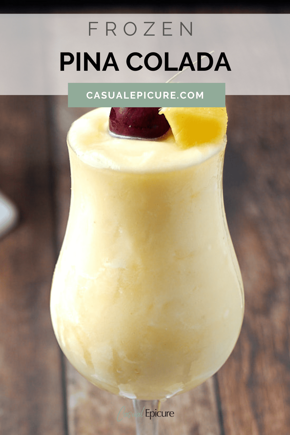 How to Make Frozen Piña Coladas with Coco Lopez | Casual Epicure