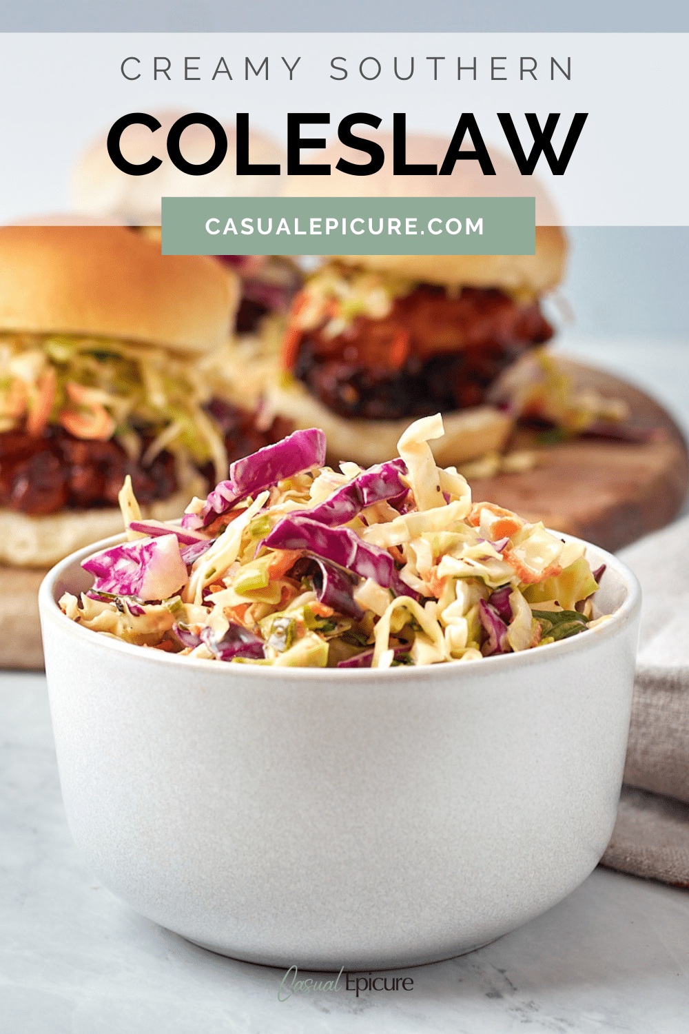 Creamy Southern Coleslaw | Casual Epicure