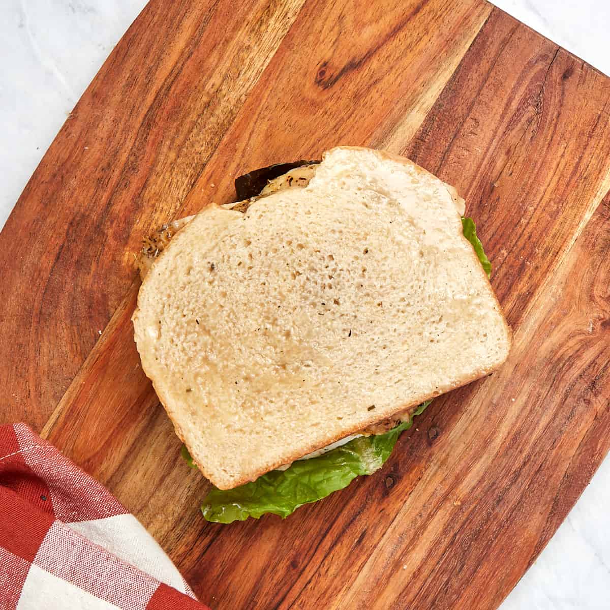 sandwich after "moist maker" layer added