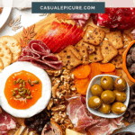 pinterest pin for thanksgiving charcuterie board