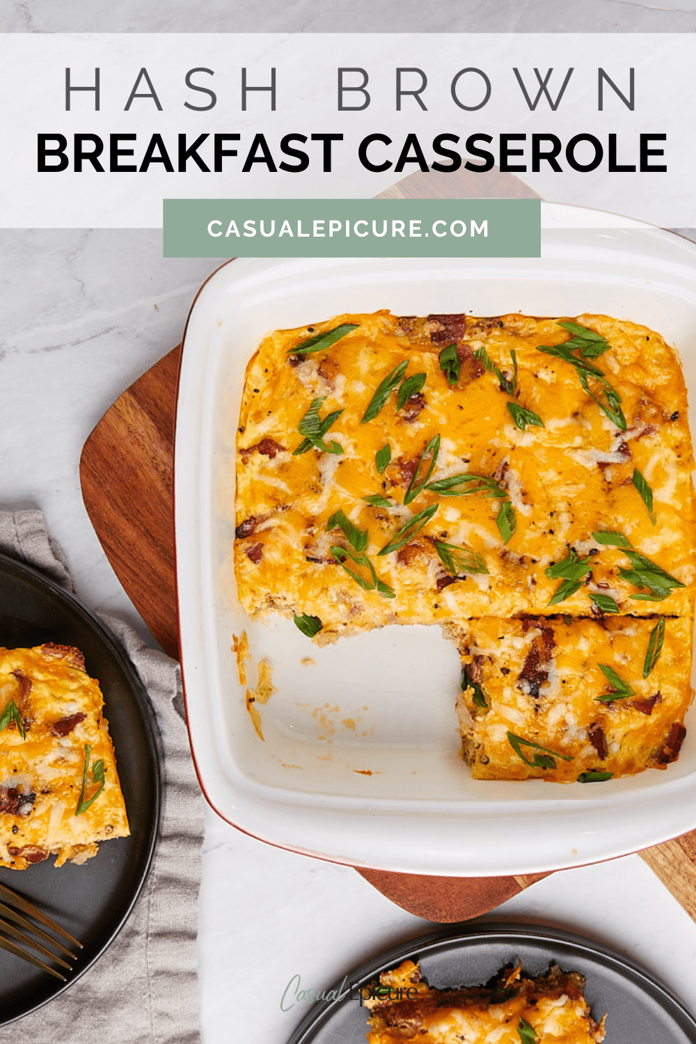 Hash Brown Breakfast Casserole Casual Epicure 