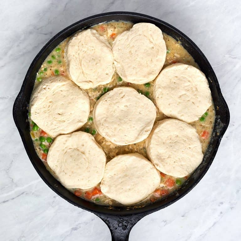 5 Ingredient Cast Iron Skillet Chicken Pot Pie Casual Epicure