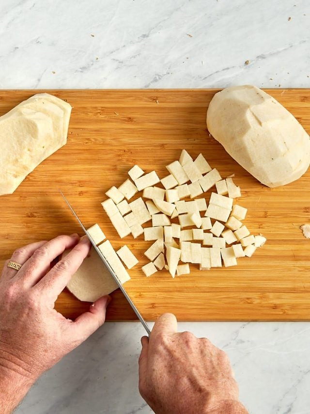 How to Peel and Cut Jicama