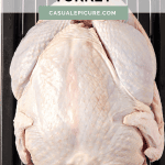 pinterest pin for how to thaw a turkey.