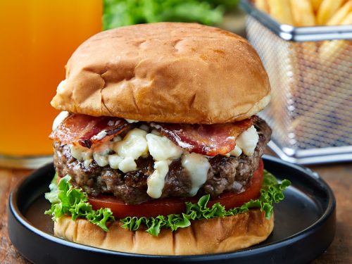 Bacon Blue Cheese Burger - Fox Valley Foodie