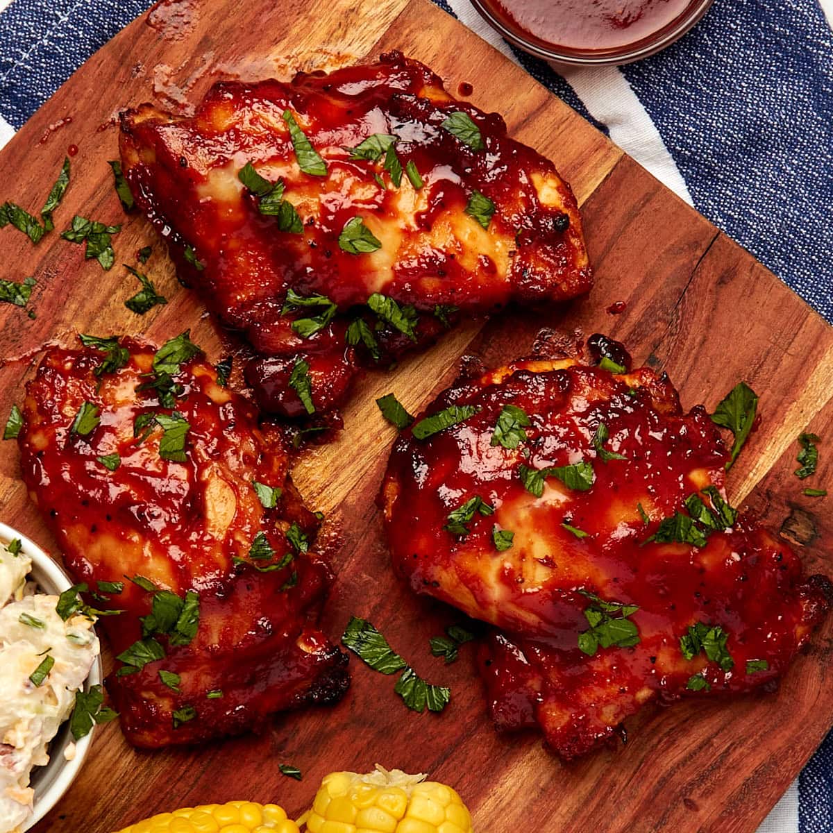 Bbq boneless chicken thighs hotsell