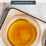 Pinterest pin for how to make brown butter.