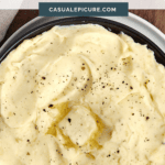 pinterest pin for southern mashed potatoes.